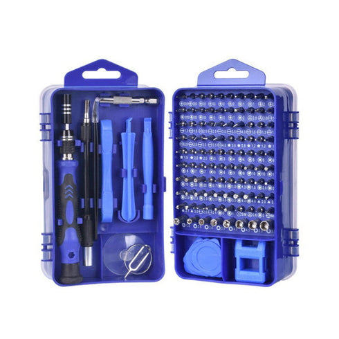 Precision Electronics Screw Driver Set - 117pc Magnetic DIY Repair Tool Kit