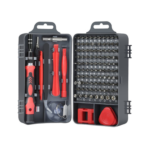 Precision Electronics Screw Driver Set - 117pc Magnetic DIY Repair Tool Kit