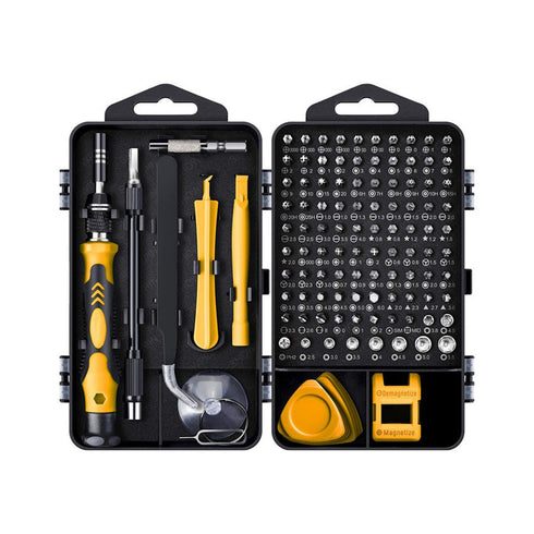 Precision Electronics Screw Driver Set - 117pc Magnetic DIY Repair Tool Kit