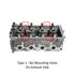 Chevrolet B12D 1.2 Cylinder Head - Aveo Spark Daewoo Matiz