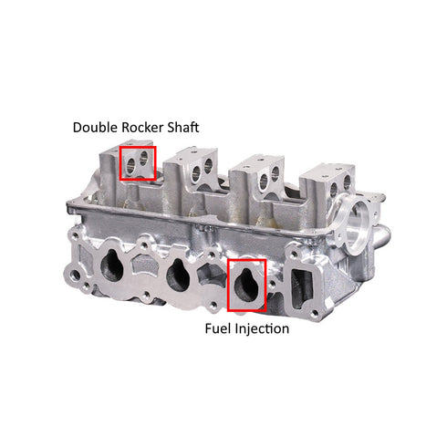 Daewoo F8CV Fuel Injection 0.8 Cylinder Head