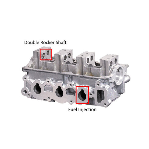 Daewoo F8CV Fuel Injection 0.8 Cylinder Head