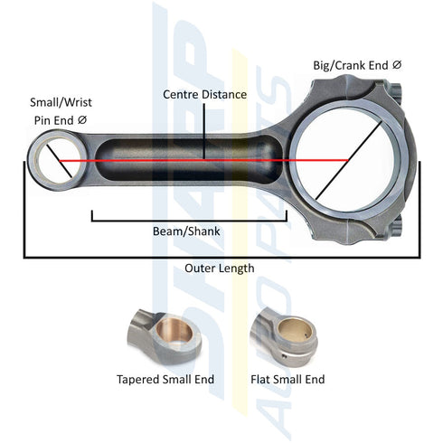 Ford P5AT 3.2 Con Rod - Ranger - Mazda BT-50