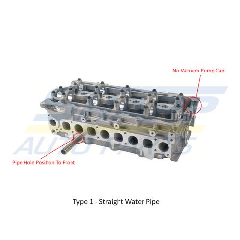 2.5 16v D4CB Cylinder Head - Hyundai H1 H200 i800 Kia Sorento