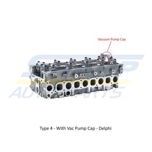 2.5 16v D4CB Cylinder Head - Hyundai H1 H200 i800 Kia Sorento