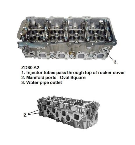Nissan ZD30 3.0 Cylinder Head - Navara Pathfinder Patrol